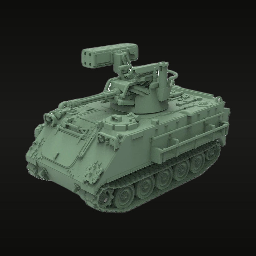 Modern Israeli M901 ITV TOW Missile Carrier on M113 Chassis 1/87 Resin Vehicle Kit - unpainted resin model kit