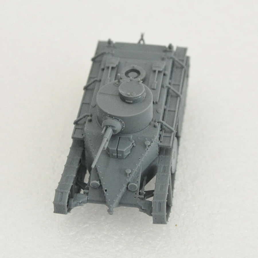 WWII Soviet BT-7 Light Tank 1/56 Resin Vehicle Kit - resin model view 4