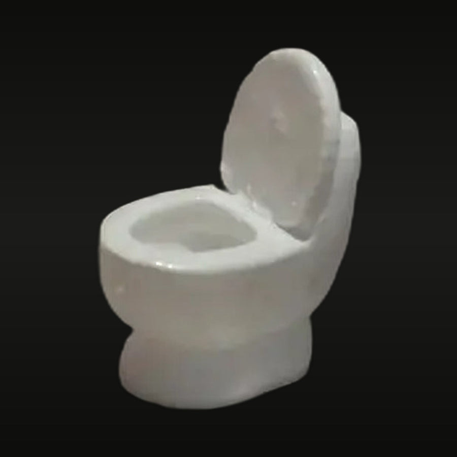 Modern Toilet Commode 1/64 Resin Diorama Accessory Kit - unpainted resin model kit
