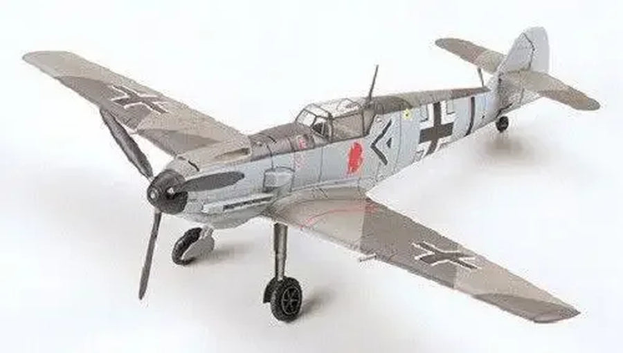 Tamiya 60750 1/72 Scale Model Aircraft Kit WWII German Messerschmitt Bf 109 E-3