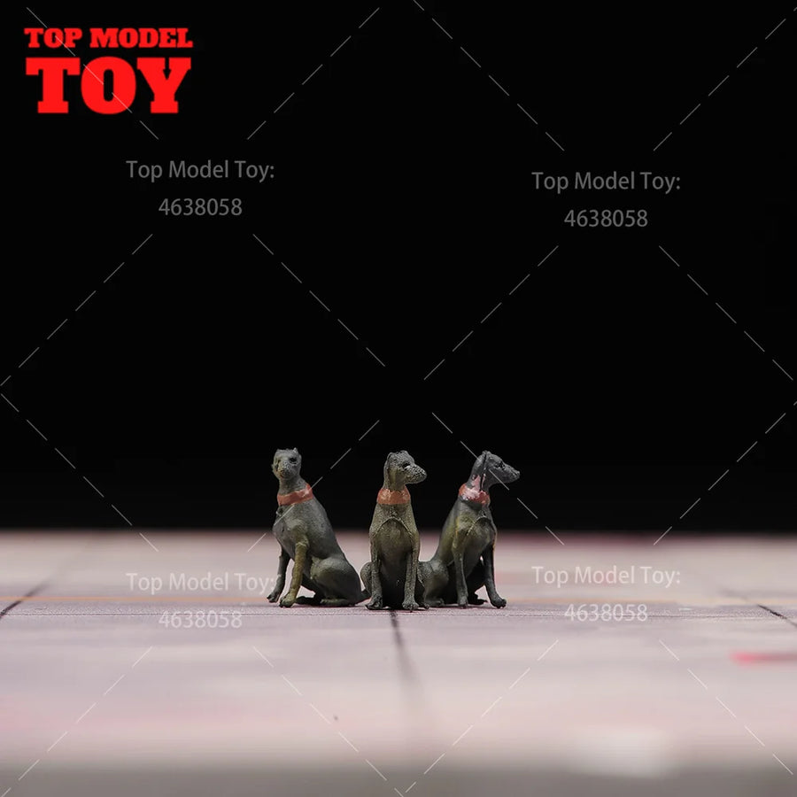 Meerkat Standing Alert 1/64 Resin Animal Kit - resin model view 4