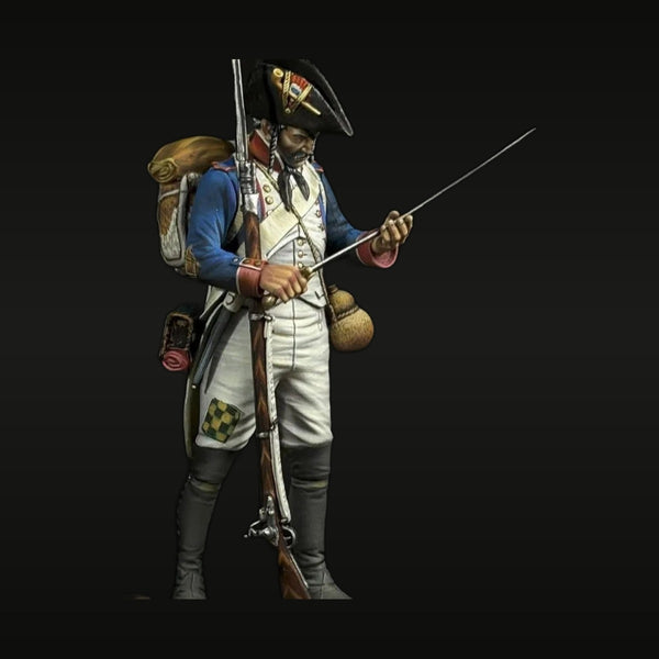 Napoleonic French Cavalry Officer with Sword 75mm Resin Figure Kit