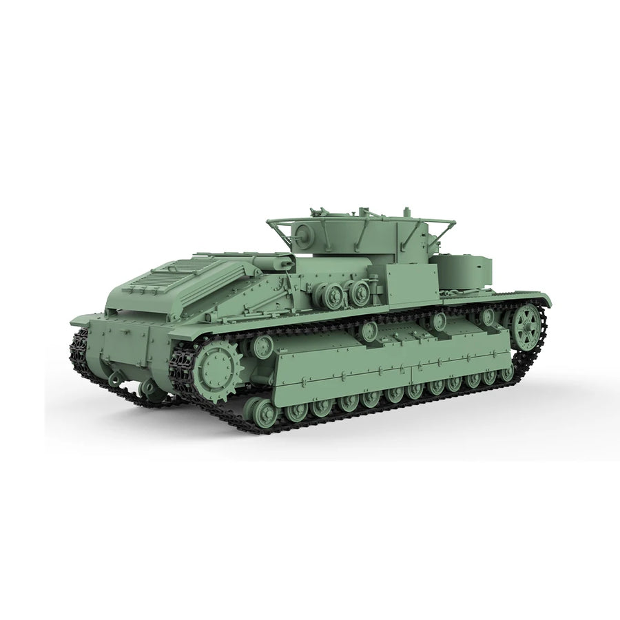 Soviet T-28 1934 Medium Tank MRY-SFW SS582 1/48 1/64 S Scale Military Model Kit