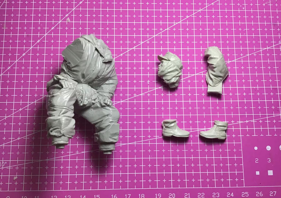 1/16 Resin Model Figure Gk，Unassembled and Unpainted Kit