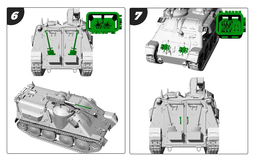 WWII German Flakpanzer 38(t) Gepard AA Tank 1/48 Resin Vehicle Kit - resin model view 2
