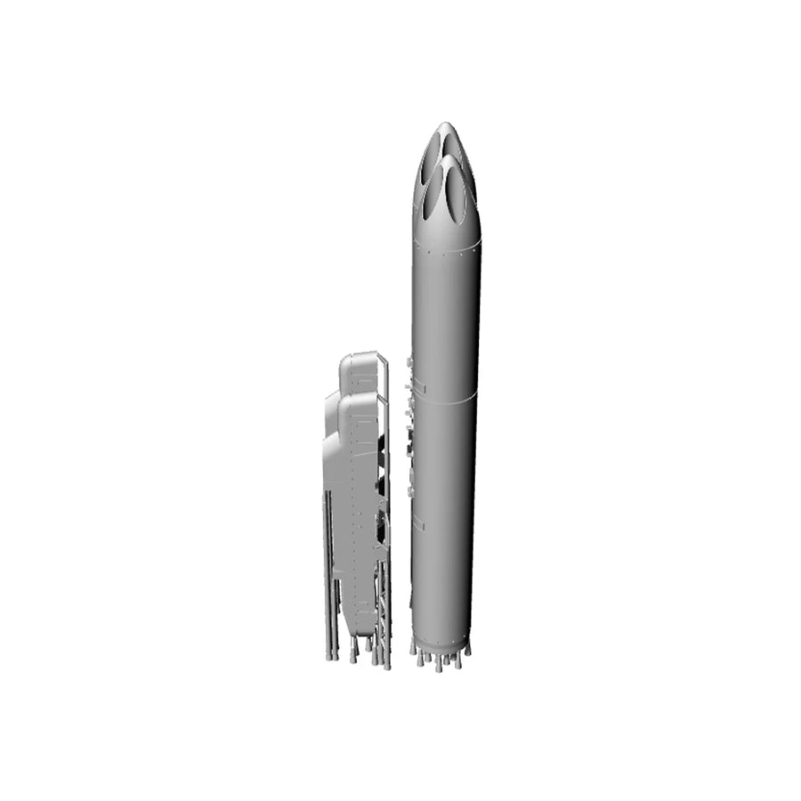 Soviet Cold War Era Submarine 1/144 Resin Model Kit - resin model view 5