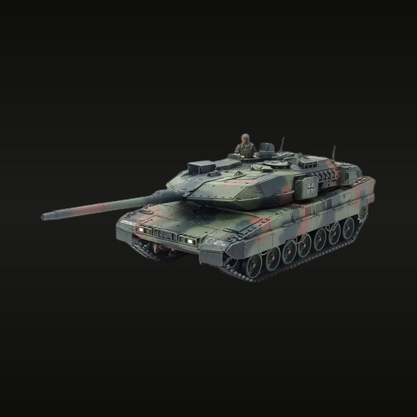 Modern German Leopard 2 Main Battle Tank NATO Flecktarn 1/48 Resin Model