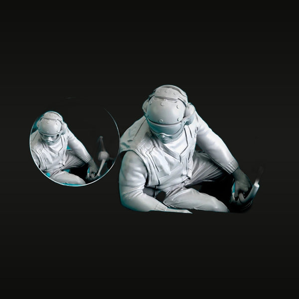 Modern Military Operator Set 1/32 Resin Figure Kit (2 Figures)