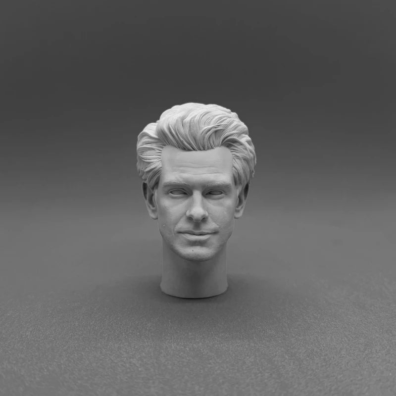 1/6 Scale Male Head Sculpt Resin Bust Kit - resin model view 3