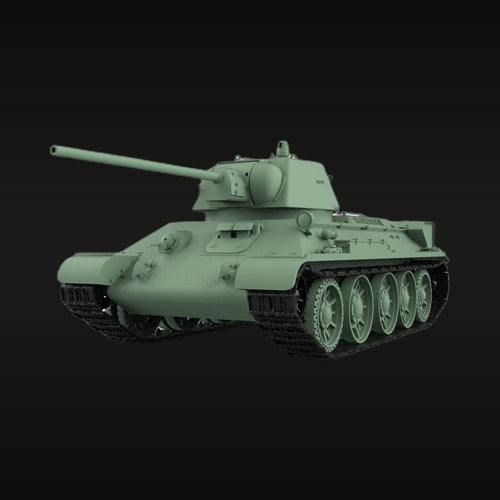 Soviet T-34-57 Medium Tank 1943 1/35 Resin Model Kit