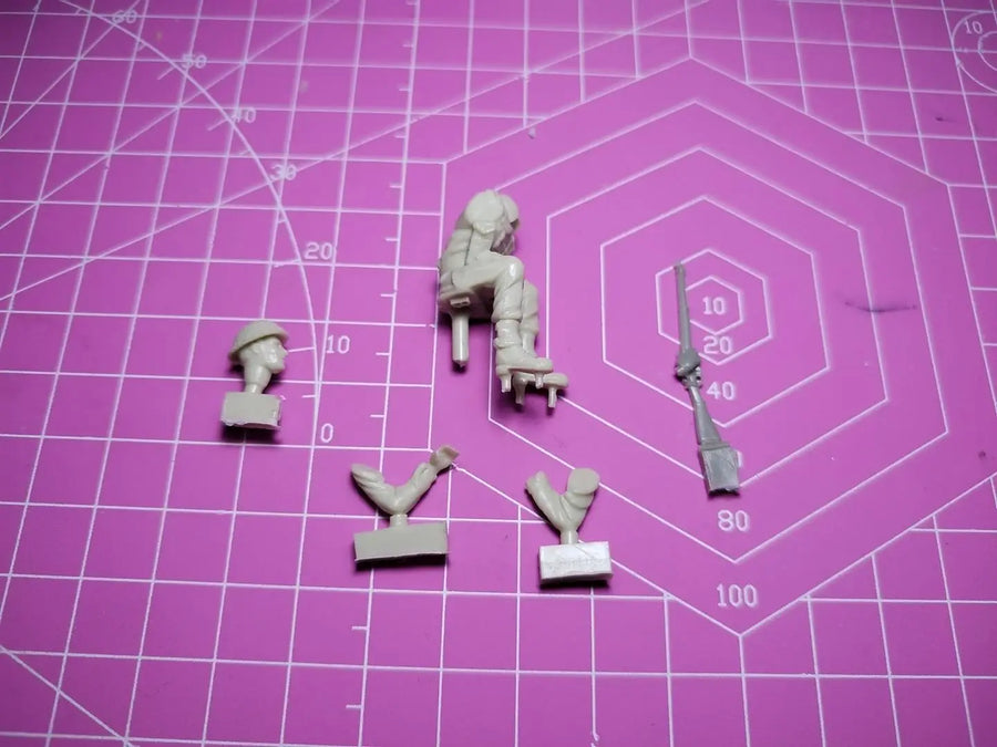 1/35 Resin Model Figure Gk，Unassembled and Unpainted Kit