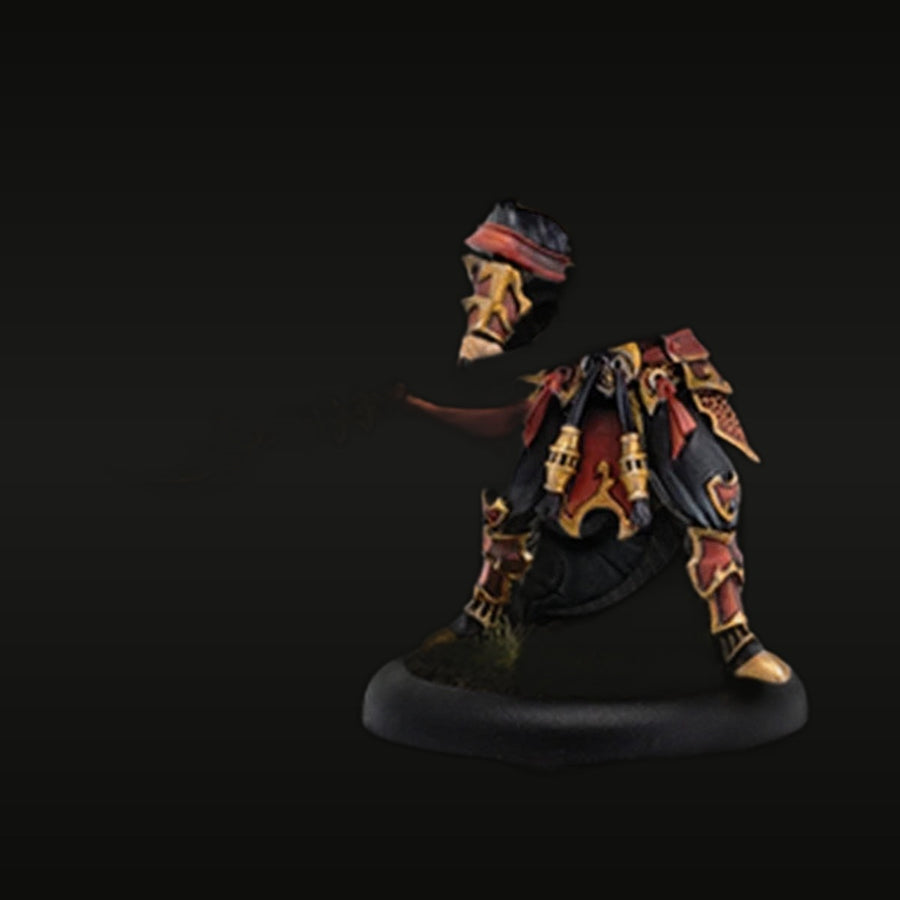 Lord Tyrant Hexeris Skorne Warlock 30mm Resin Figure - unpainted resin model kit