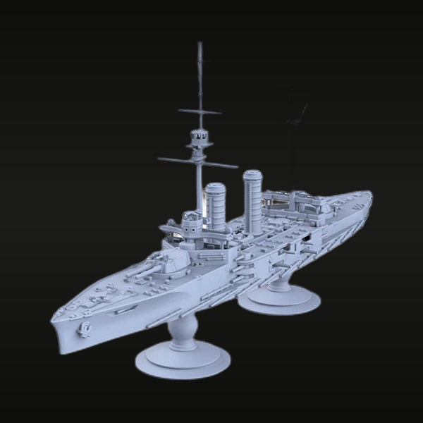 IJN Tsukuba-Class Battlecruiser 1907 1/3000 Resin Ship Kit