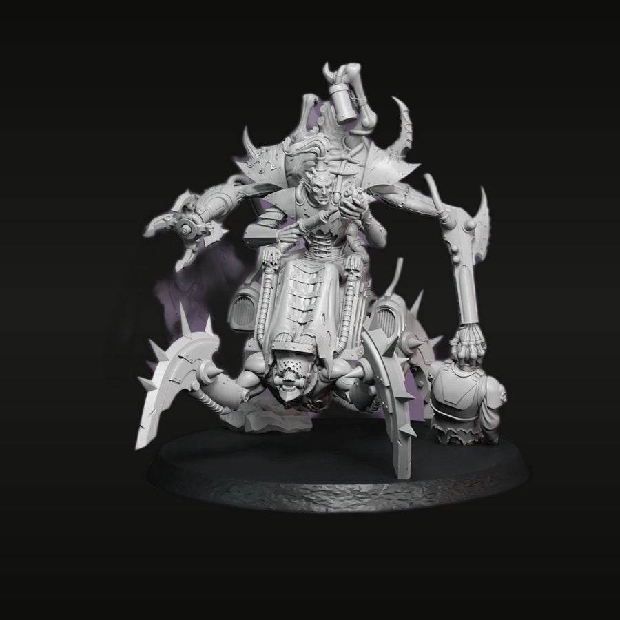Fleshmaster Uriziel T'Bakkon Voidborn Ancients Resin Figure Kit - unpainted resin model kit
