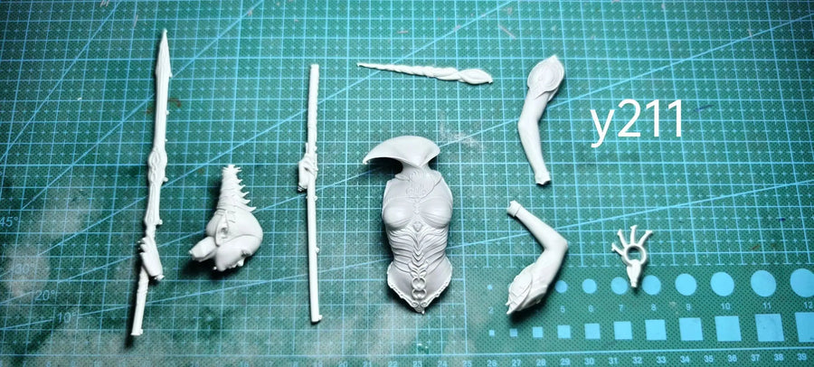 1/10 Resin Model Bust GK， Unassembled and Unpainted Kit