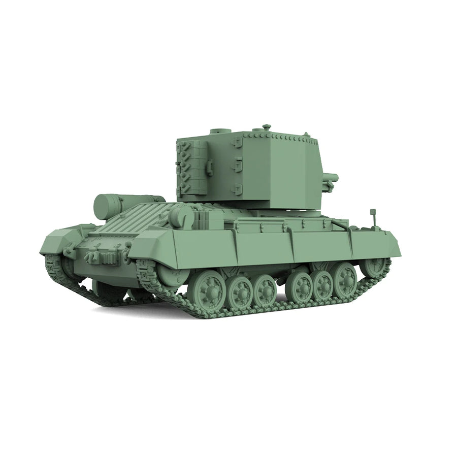 1/220 1/160 1/87 1/400 MRY-SFW SS555 Railway Military Model Kit British Bishop Self-Propelled Guns