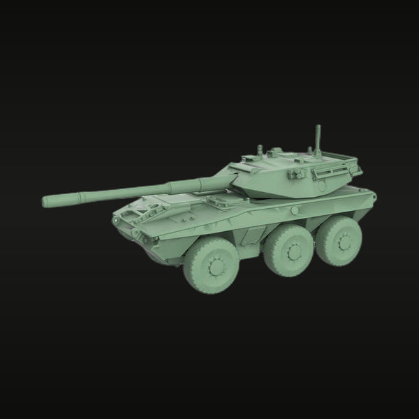 Modern French AMX-10RC Wheeled Tank Destroyer 1/87 Resin Kit