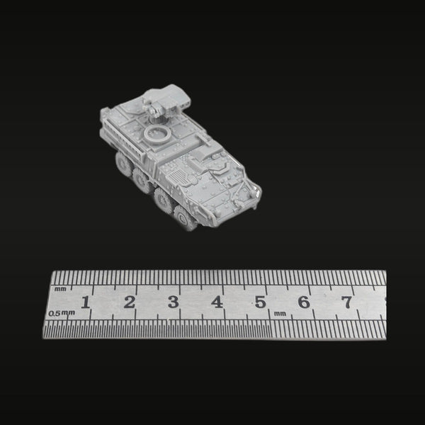 Modern US Army M1134 Stryker ATGM Micro-Scale Resin Vehicle Model