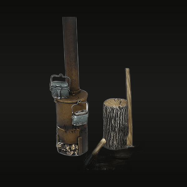 Blacksmith Workshop Diorama 1/35 Resin Miniature Kit Unassembled
