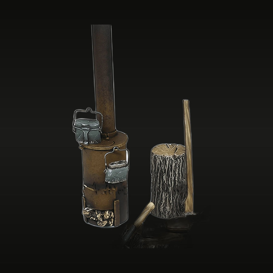 Blacksmith Workshop Diorama 1/35 Resin Miniature Kit Unassembled - unpainted resin model kit