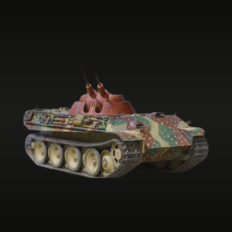 WWII German Flakpanzer Coelian AA Tank 1/35 Resin Vehicle Kit - unpainted resin model kit