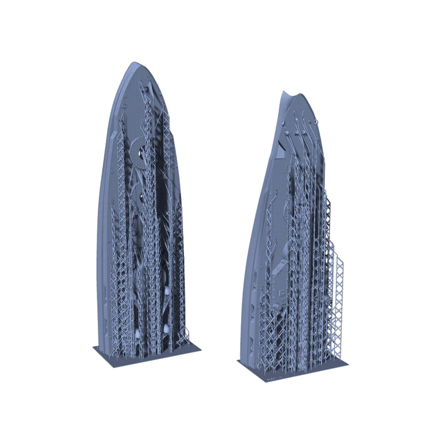 MRY-SFW SSC350521S-A 1/350 Military Model Kit USN North Dakota Class Battleship BB-29 Full Hull