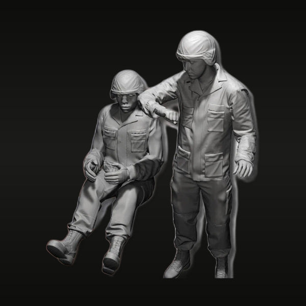 Modern US Army Casualty Evacuation 1/35 Resin Figure Kit