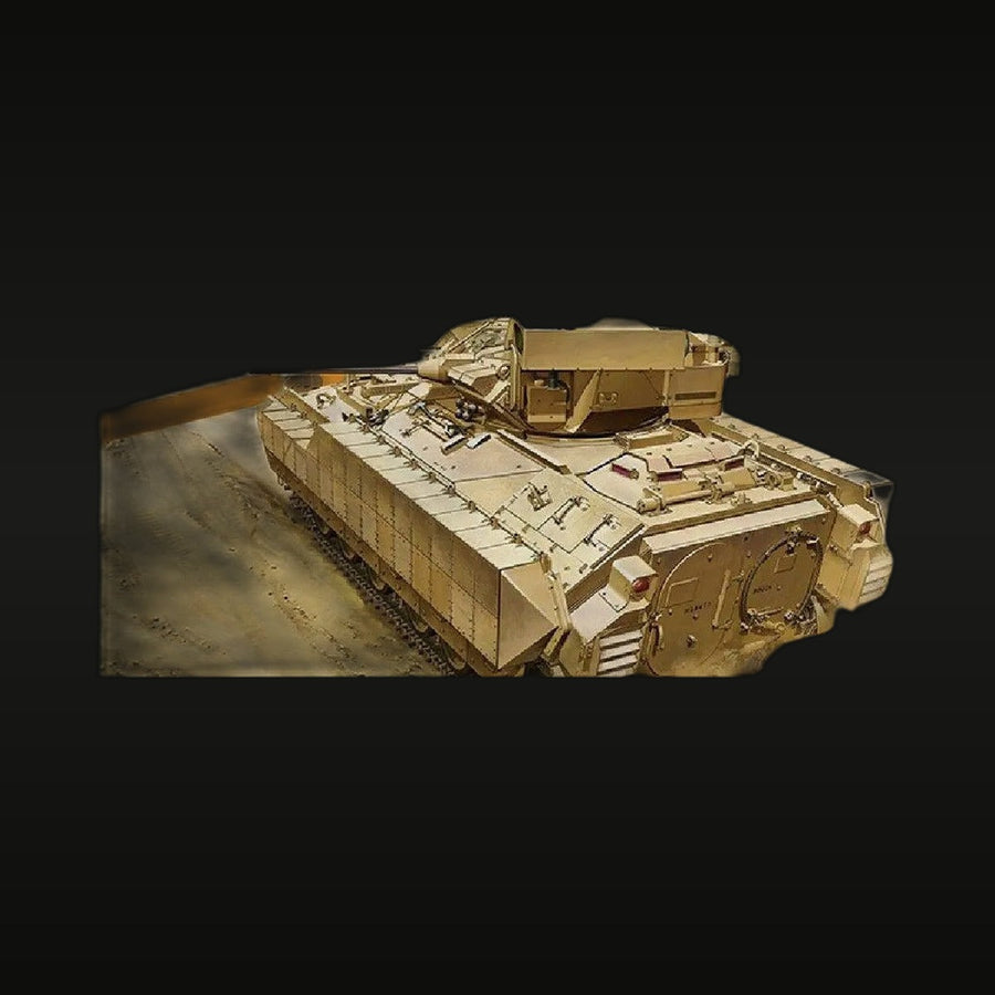 Modern US M2/M3 Bradley Infantry Fighting Vehicle 1/35 Resin Kit - unpainted resin model kit