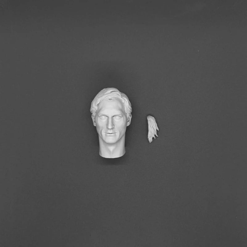 1/6 Scale Resin Diecast Head Sculpture Model Film Characters Head Carving Fit 12'' Action Figure Unassembled Unpainted