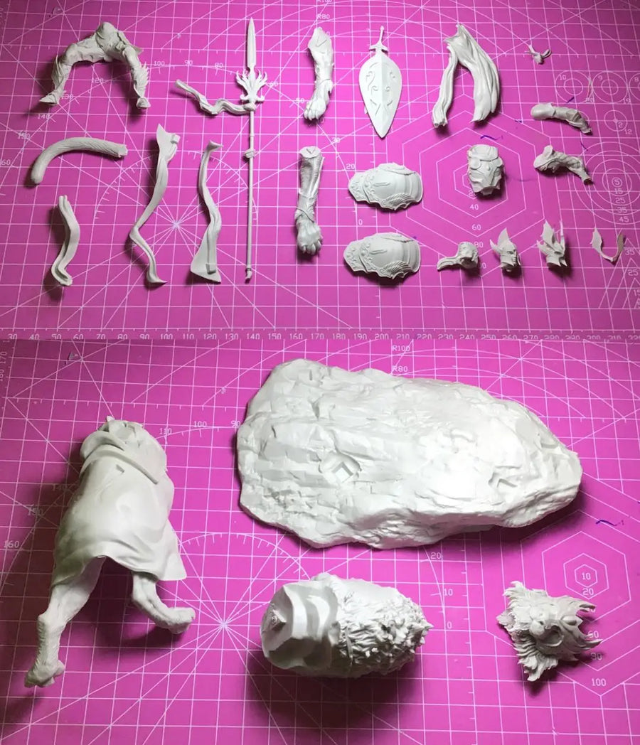 1/24 Resin Model Figure Gk，Unassembled and Unpainted Kit