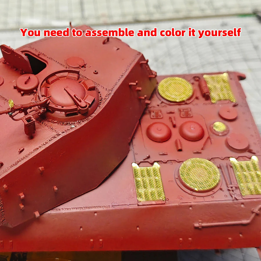 1/35 PE Scale Model Kit King Tiger II Heavy Tank Engine Air Intake Grille Intake Hood Grid Modified Parts Accessory