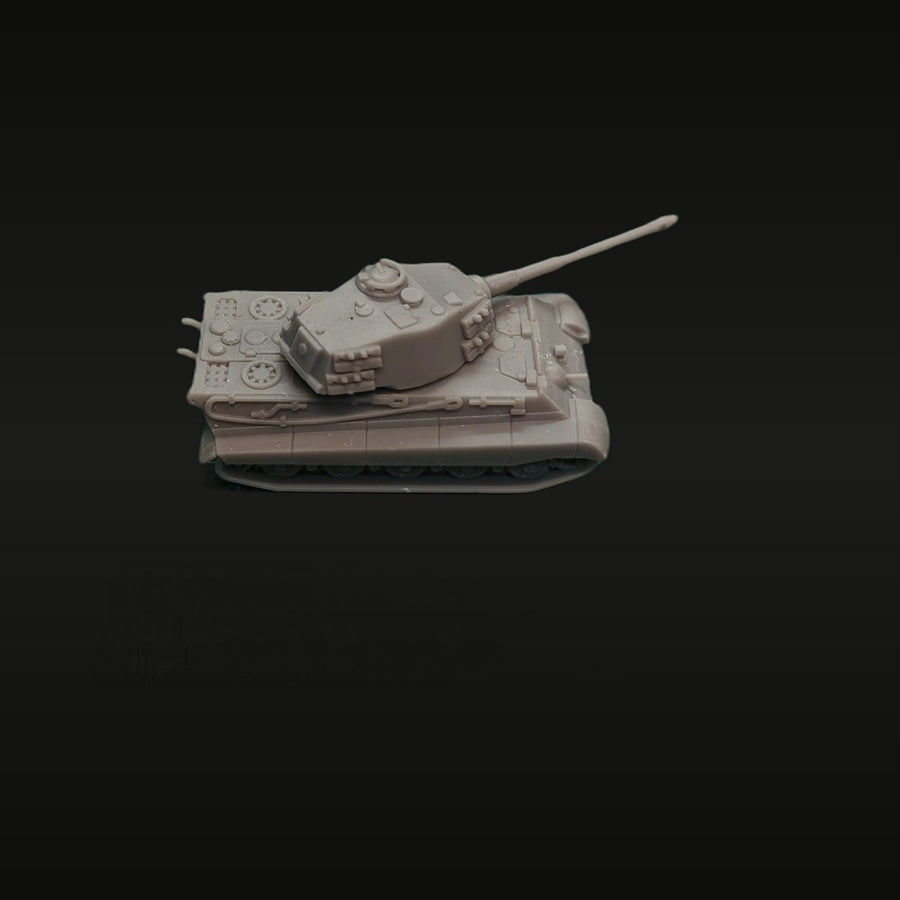 WWII German Tiger I Heavy Tank 1/144 Resin Vehicle Kit - unpainted resin model kit
