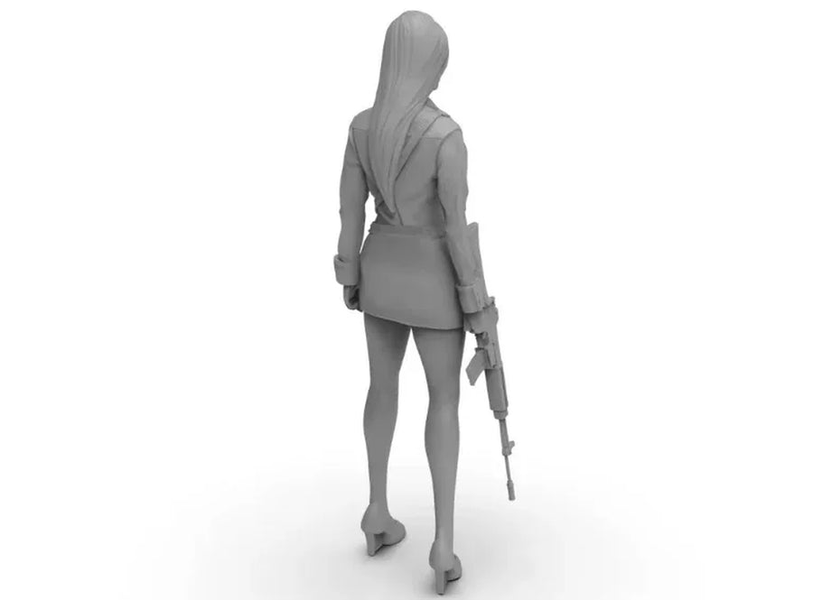 1/35 Resin Model Figure GK， Unassembled and Unpainted Kit