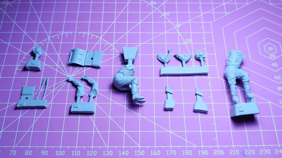 1/35 Resin Model Figure Gk，Unassembled and Unpainted Kit