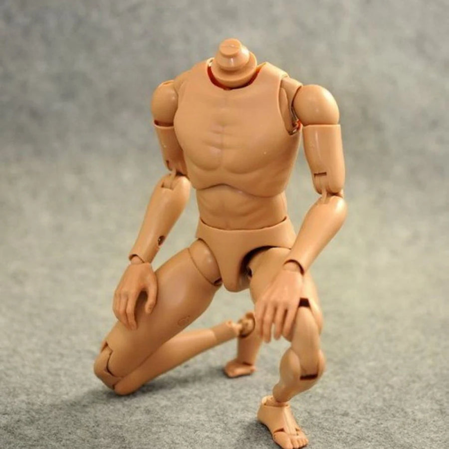 ZYTOYS B001 1/6 Scale Narrow Shoulder Caucasian Muscle Male Body Model Upgrated Version 12