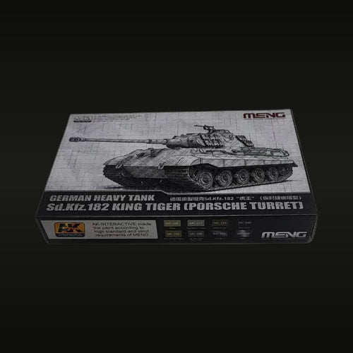 WWII German King Tiger Porsche Turret 1/72 Resin Model Kit