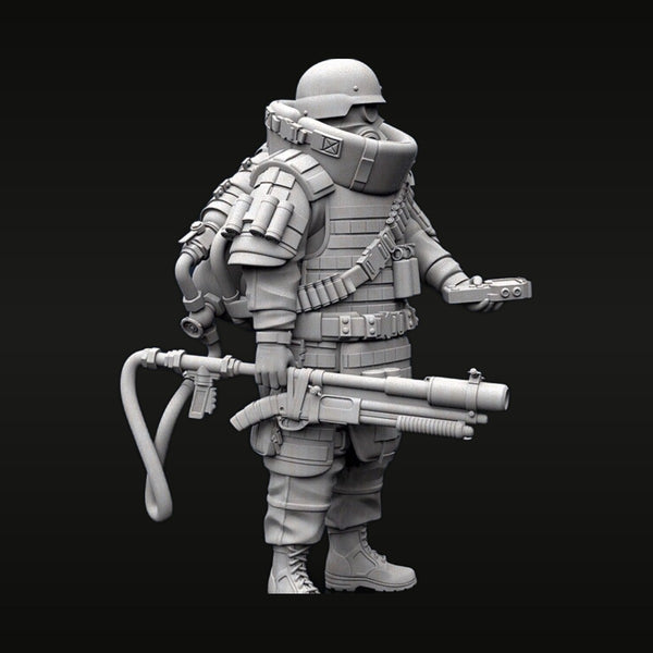 Modern US Special Forces Flamethrower Operator 1/35 Resin Figure Kit