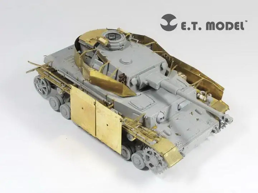 WWII German Panzer IV Upgrade Detail Parts Set 1/35 Resin Kit - resin model view 5