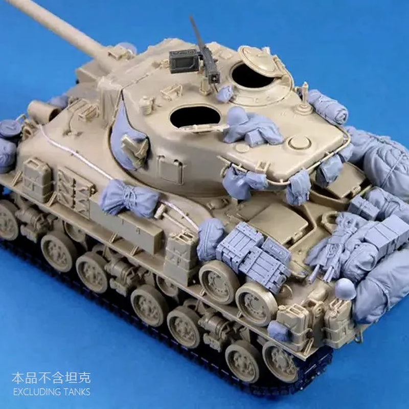 1/35 Vehicle Rope Coils Detail Set (Resin Accessory) - resin model view 2