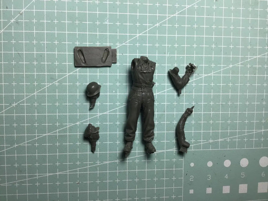 1/35 Resin Model Figure Gk，Unassembled and Unpainted Kit