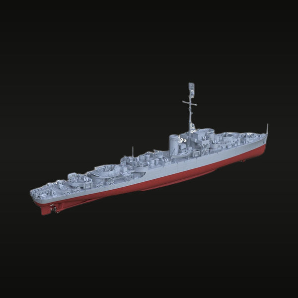 WWII USS Hoquiam PF-5 Patrol Frigate 1/700 Resin Ship Kit