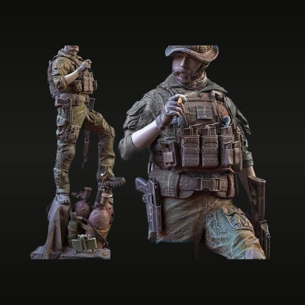 Modern British SAS Special Forces Operator 1/24 Resin Figure Kit