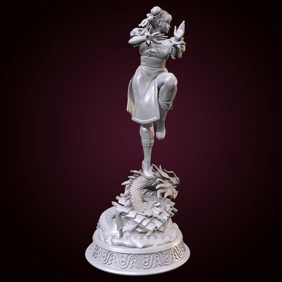 Chun-Li Street Fighter 1/6 Scale Resin Figure Kit - resin model view 5