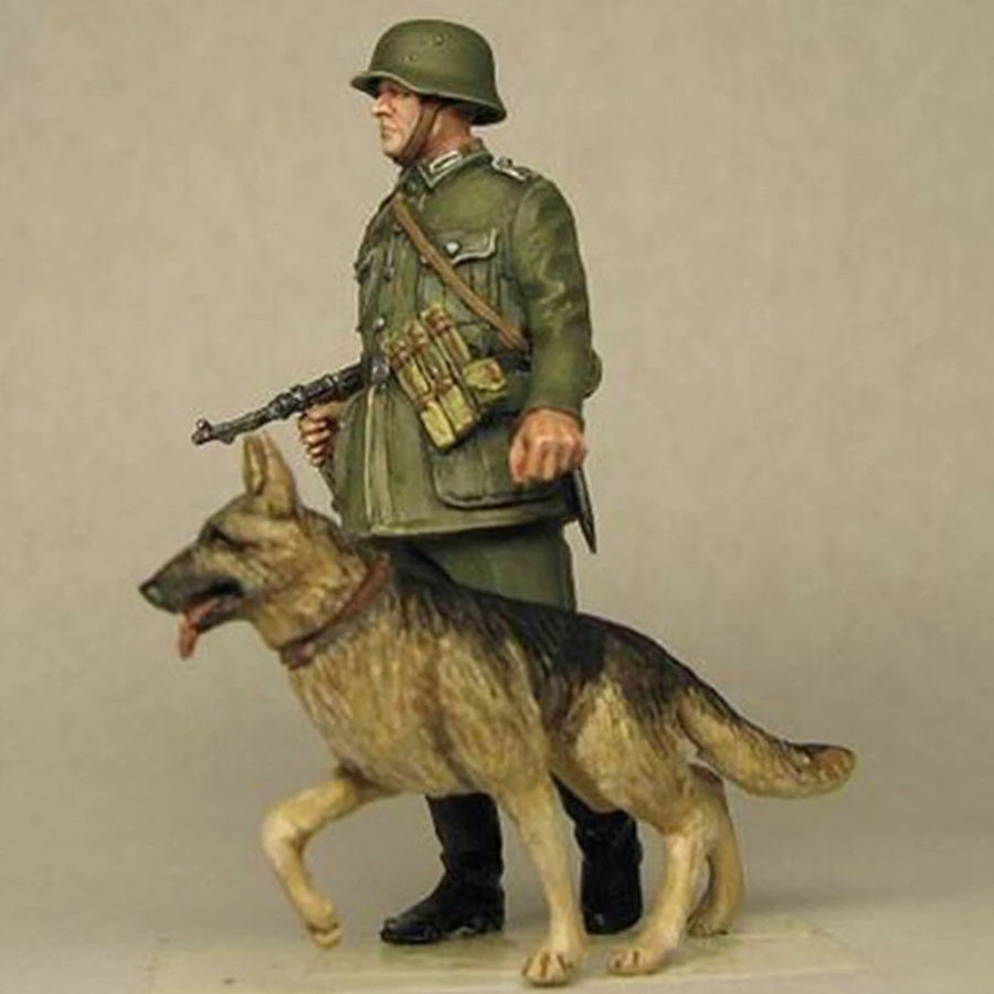 1/35 Resin Model Figure GK, Military Theme ，Unassembled and Unpainted Kit