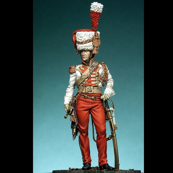 Napoleonic French Imperial Guard Trumpeter Major 1811-13 1/24 Resin Figure Kit
