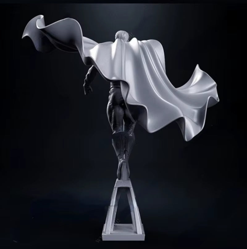 Fantasy Flying Man with Cape 1/24 Resin Figure Kit - resin model view 2