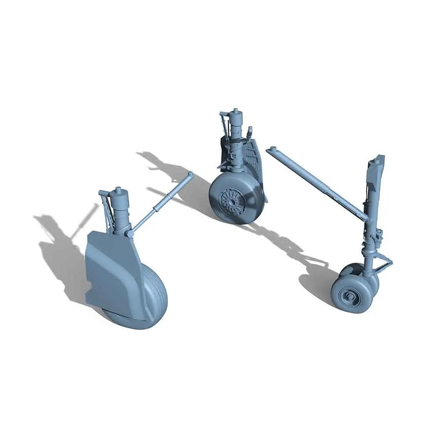F-4 Phantom Landing Gear Assembly 1/72 Resin Aircraft Kit - resin model view 2
