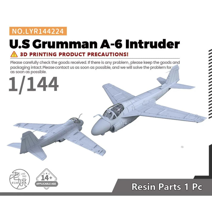 Yao'S Studio LYR224 1/144 1/200 1/350 1/700 1/1250 Grumman A-6 Intruder Military Model Kit