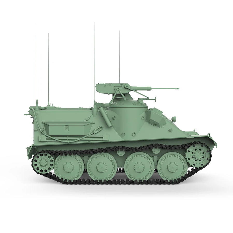 WWII German Flakpanzer 38(t) Gepard AA Tank 1/48 Resin Vehicle Kit - resin model view 5
