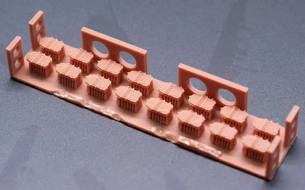 WWII IJN Deck Hatchway Assembly 1/350 Resin Ship Detail Kit